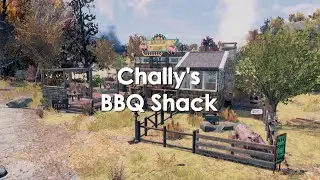 Fallout 76 Camp Build - Chally's BBQ Shack 🍖