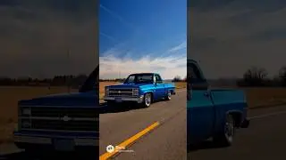 Sunday Cruise in my square body this time I let Bobby drive oh no will we make it alive