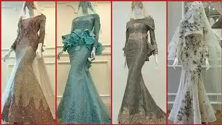 Gorgeous Fabulous And Elegant Muslim Bridal Gown Dresses/Hijab Bridal Gown Fashion Dresses