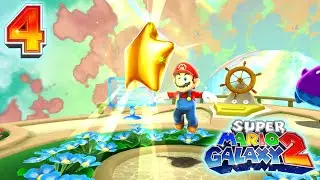 Super Mario Galaxy 2 – Part 4: World S & Prankster Comets | 100% Walkthrough (4K, No Commentary)