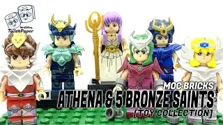 [Bricks Project] MOC BRICKS - Athena & 5 Bronze SAINTS (SAINT SEIYA)