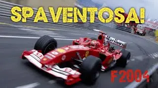 SPAVENTOSA! F2004:La ferrari cosi veloce da non sembrare vera che port&ograve; Schumacher al 7&deg;titolo