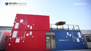 Mining Camp Container Building in Canada