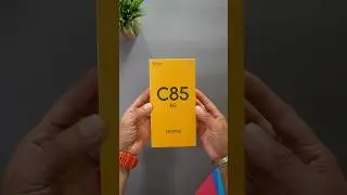 Realme C85 5G Unboxing and Hands-on 🔥🔥 #ytshorts #realmec85