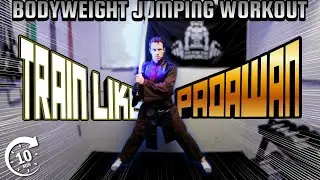 10 Min BODYWEIGHT JUMPING WORKOUT for Star Wars Fans | HIIT Cardio | PADAWAN: DAY 19