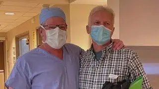 Heads-Up Janitor Helps Save Doctor's Life