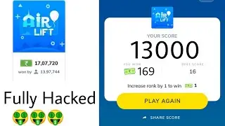 Mx Player Air Lift Hack Trick | Air Lift Hack Trick With Score Submit No Ban 100% Work #maalik #mx