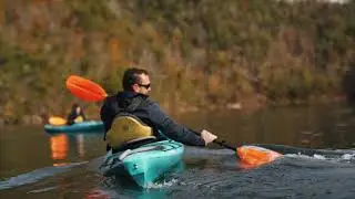 Guided kayaking tours in the Great Smoky Mountains National Park