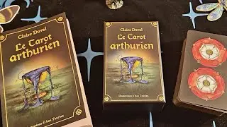 🗡🌿&hearts;️Le Tarot Arthurien de @ClaireDeLaLune Review + Tirage 