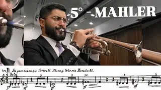 Mahler - Symphony No.5 - trumpet excerpts- &nbsp; Daniel Leal trumpet