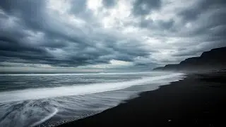 Healing Ocean Soundscape | Quiet Night to Relax Instantly and Rest Deeply with Gentle Ocean Motion