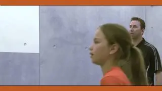 Киви-сквош, Большой Никс, Урок 4 &mdash; Контроль мяча: 1,2,3,4