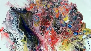 Bloom || Acrylic Pouring || Video Teaser 2 || The ART Preacher