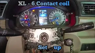 Maruti Nexa XL 6 m contact coil set kese kare , XL 6 M Air bag light & steering light show problem