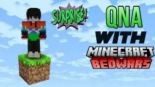 Qna with Bedwars surprise in the end #minecraft #win #bedwars #qna #cubecraft #mcpe  
