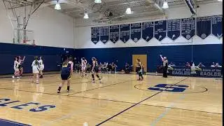 Marlboro's Dani Schlesinger knocks down a three-pointer