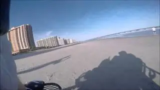 Tankchair hits the beach...