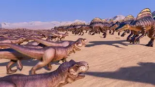 900 T-REX vs 600 SPINOSAURUS