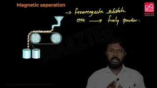 Magnetic seperation | Chemistry class 12 | tn 12th | tamil / english video classes | maazter