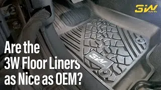 Jeep Wrangler JL Custom Floor Mats & Trunk Mat &mdash; 3W Premium Liners Unboxing + Install