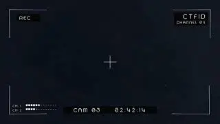 Grainy Security Camera Single Overlay CCTV style |4K| Snowman Digital