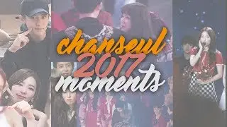 EXO Chanyeol (찬열) & Red Velvet Seulgi (슬기) MOMENTS/INTERACTIONS in 2017