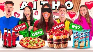 TODA COMIDA DE AITHO QUE VOCÊ COMER EU VOU PAGAR!!! ÀS CEGAS