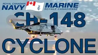 CH-148 Cyclone takeoff from coal harbour