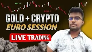 Live Market Analysis for Gold and Crypto | 15 JAN  | London Session  | US Session
