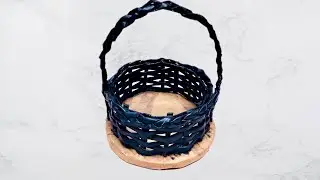 Paper bucket craft|| easy newspaper craft