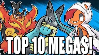 10 NAJLEPSZYCH Mega Pokemon&oacute;w w historii!