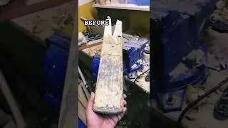 325 Machine Bat Fully Repaired & Refurbed 🛠️🏏 Back to Life Again! 💥 #CricketBatFix #BatRefurb