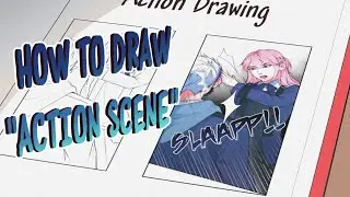 How to Draw Action Scene (Webtoon Making #8)