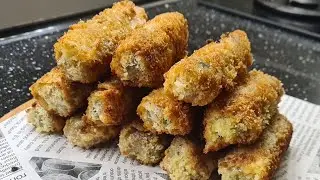 Cigare/ Borek  pomme de terre/ viande hachée et fromage  SUPER CROUSTILLANT!!