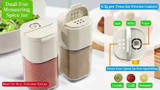 Southeast Asia Kitchen Must Have!  0 5g Spice Jar + FREE Cleaning Brush No More Salty Bites!