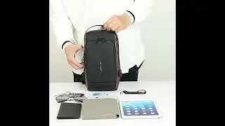 Bolsa de ombro anti furto com trava de senha e carregamento USB 6 cores