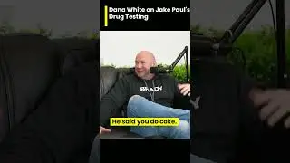 dana white on jake paul's drug testing #podcast #shorts