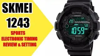 SKMEI WATCH TIME SETTING MODEL 1243