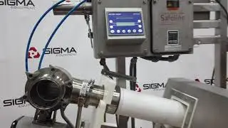 H4455 Safeline Pipeline Metal Detector with Reject Valve SIGMA Equipment