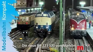 Die 221 120 der DB Epoche IV (Märklin MHI Art.-Nr. 37824)