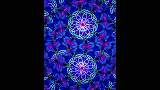 A UV Reactive Kaleidoscope With An Interactive Tube To Create Trippy Visuals