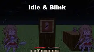 Chibi Asuna Animated Totem v1.3 | Minecraft Resource Pack (1.16&ndash;1.21.10)