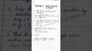 #learn #math model paper class 10th with #brain lab learning