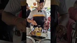 Vegetarian Thali from Kuldeep Mini Restaurant Kanpur | Food of Kanpur #shorts