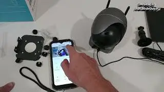 Conico Solar Powered Wireless Security Camera Outdoor 15000mAh PAN/TILT, 2-Way Audio, 1080P REVIEW
