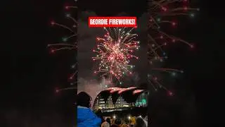 6pm Fireworks on The River Tyne #ytshorts #newcastle #happynewyear #fireworks