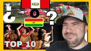 Espa&ntilde;ol REACCIONA a TOP 10 DANZAS DE PERU