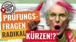 Prüfungsfragen entrümpeln? Ja bitte Herr Schnieder!
