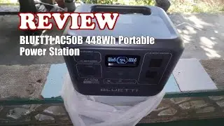 Review - BLUETTI AC50B 448Wh Portable Solar Generator 2026