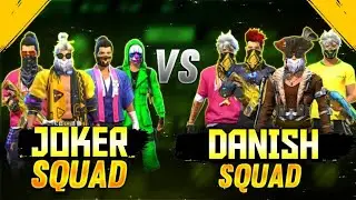 Infinity War Between Op Danish Squad And Mr. Joker Squad | Squad Vs Squad Class Squad Custom Match